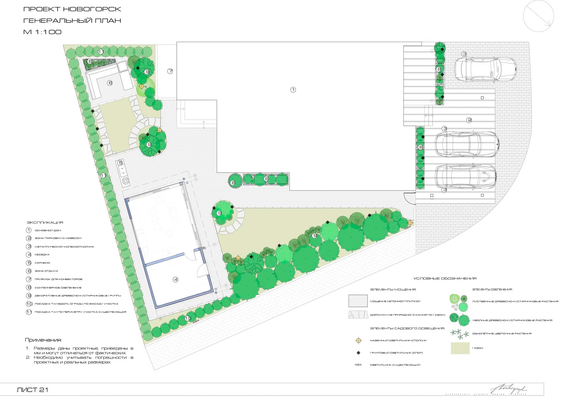 PN house pavilion - master plan