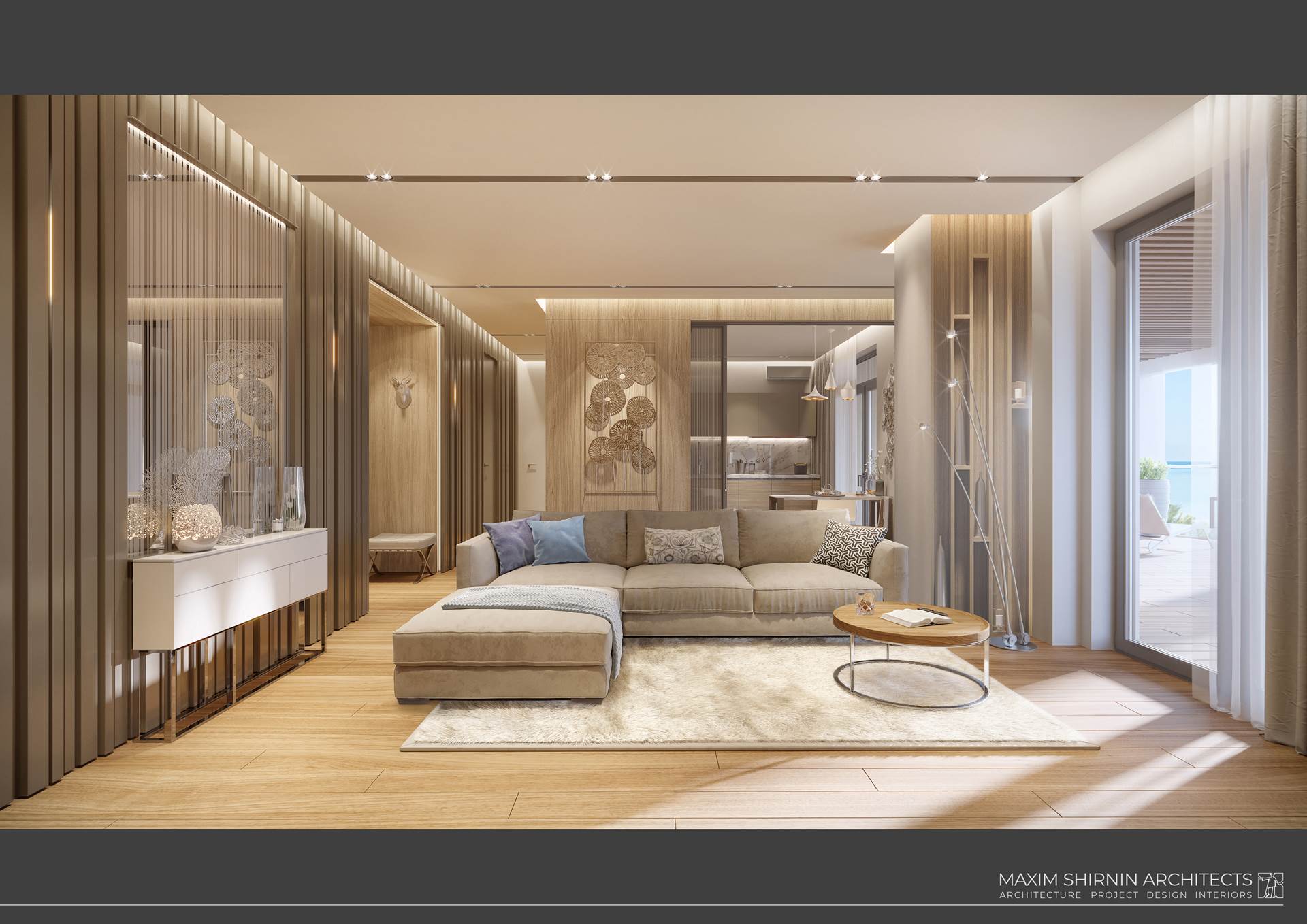 Imeretinka Apartments - living room