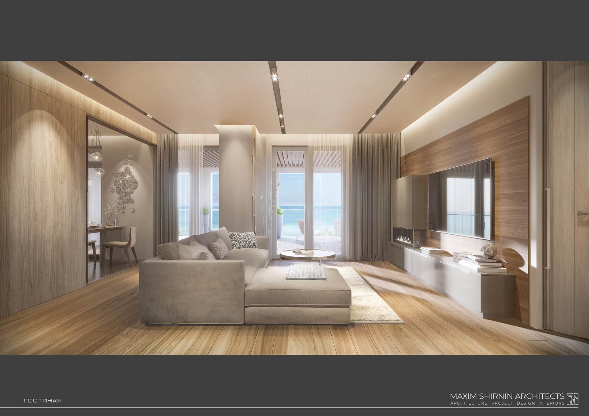 Imeretinka Apartments - living room