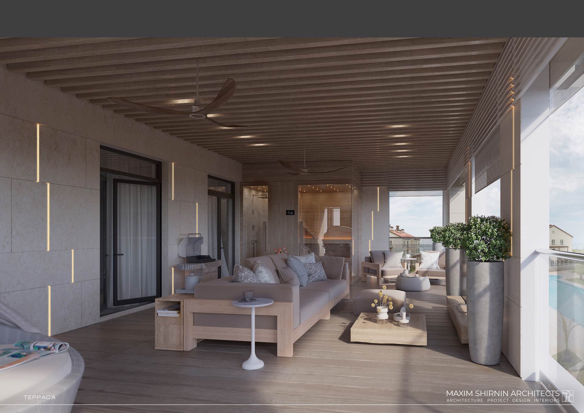 Imeretinka Apartments - terrace