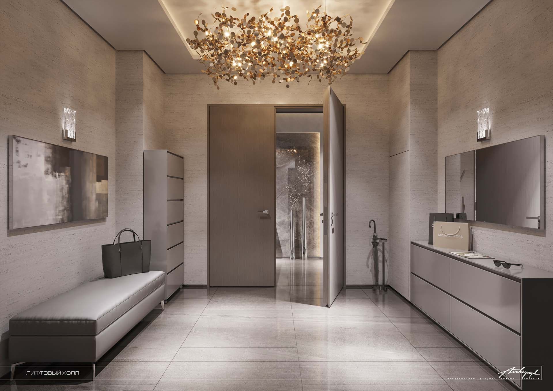 Povarskaya Apartments - hall, view 1