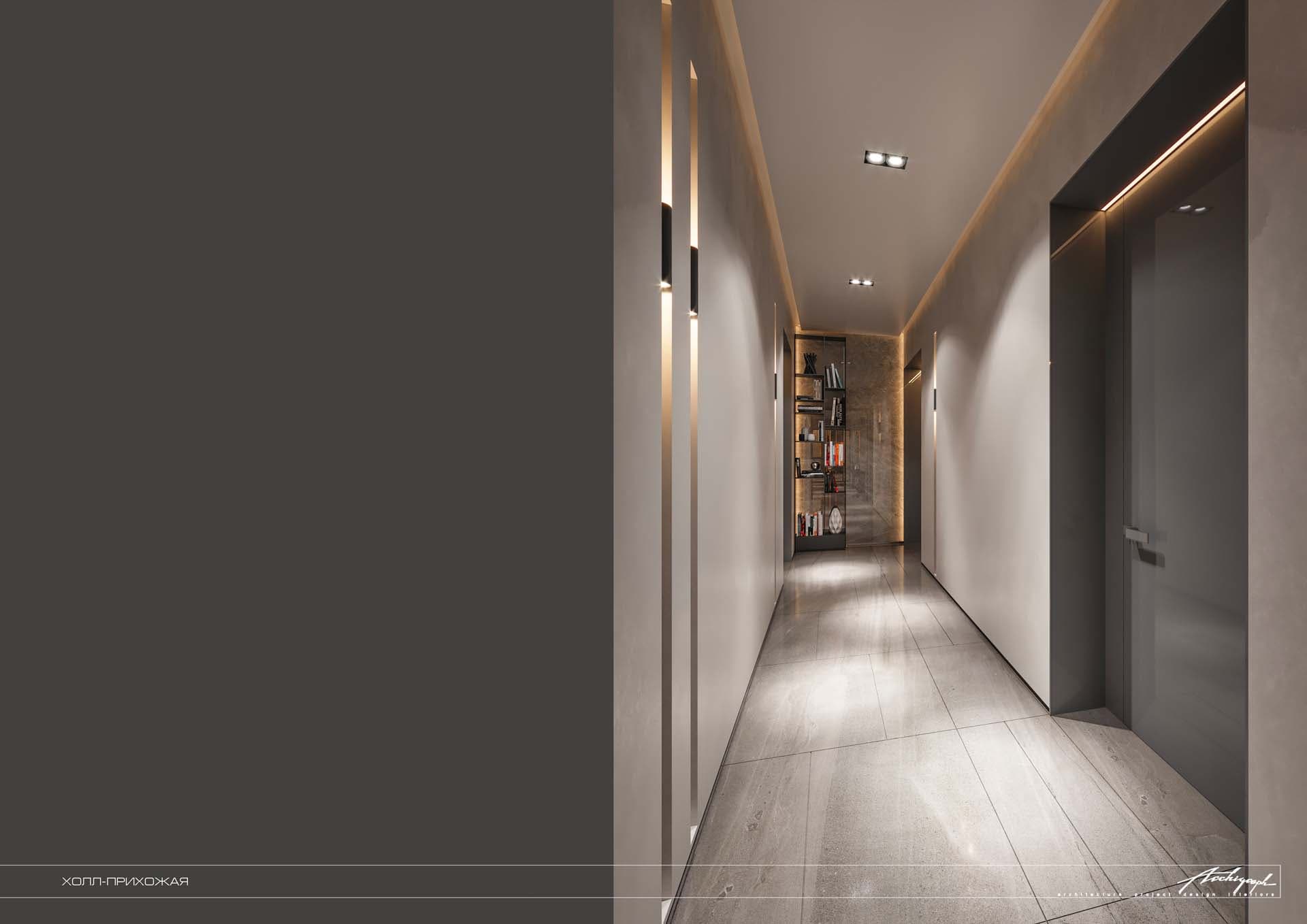 Povarskaya Apartments - hall, view 4