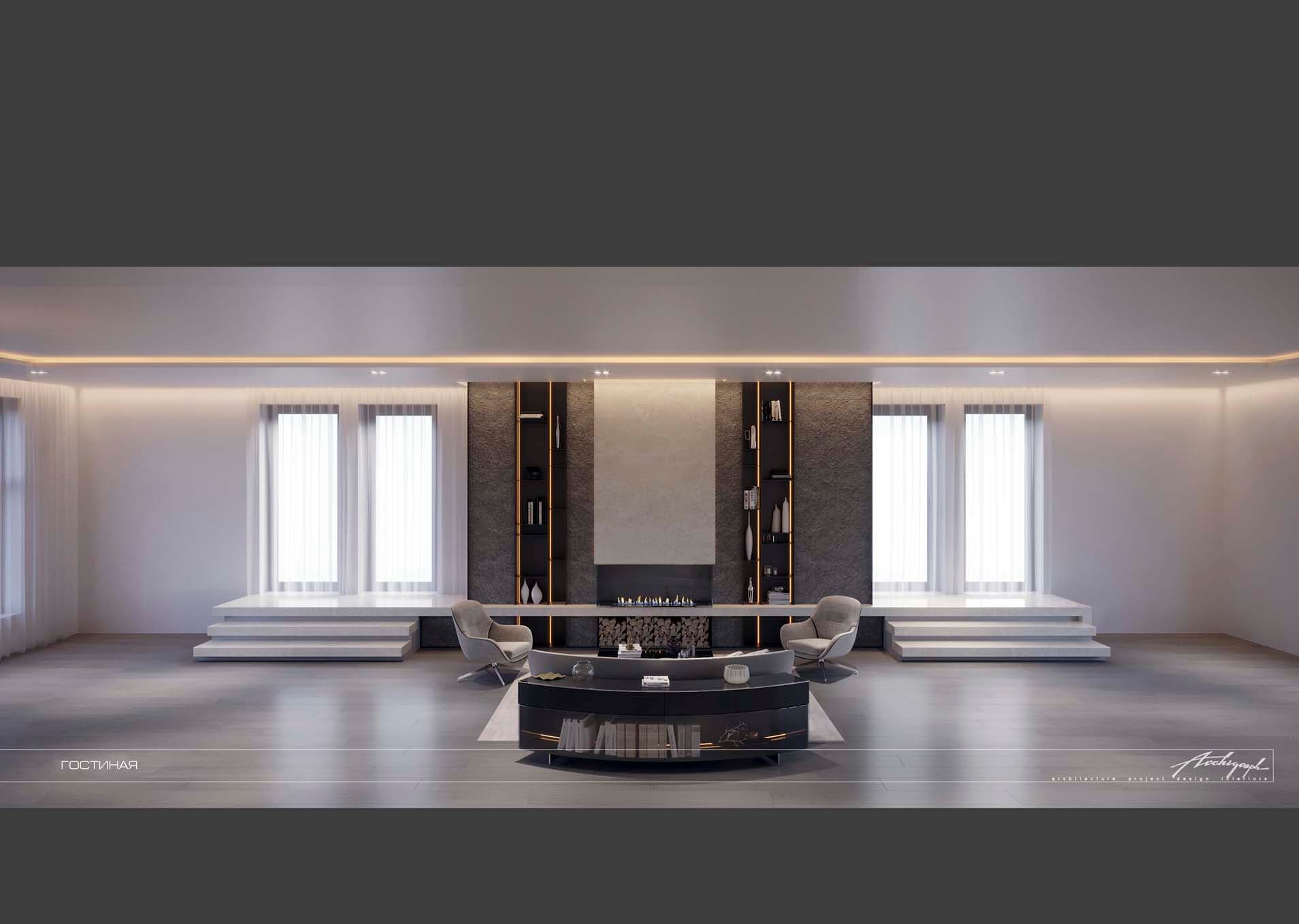 Povarskaya Apartments - podium, view 1