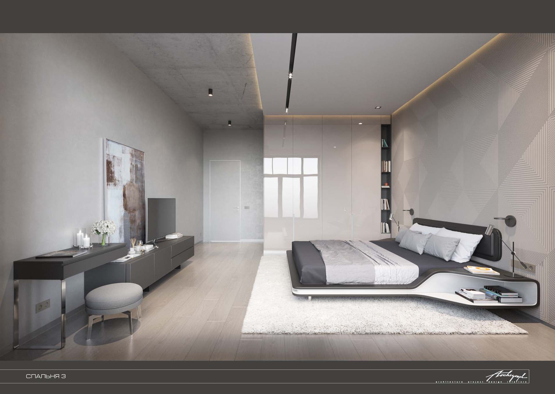 Povarskaya Apartments - bedroom 1, view 1