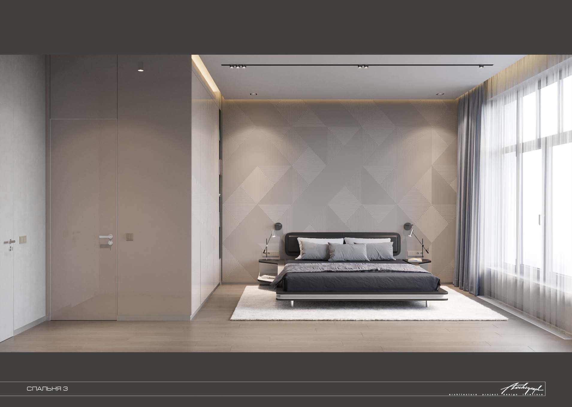 Povarskaya Apartments - bedroom 1, view 2